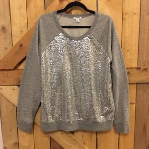 Old Navy sequin sweatshirt